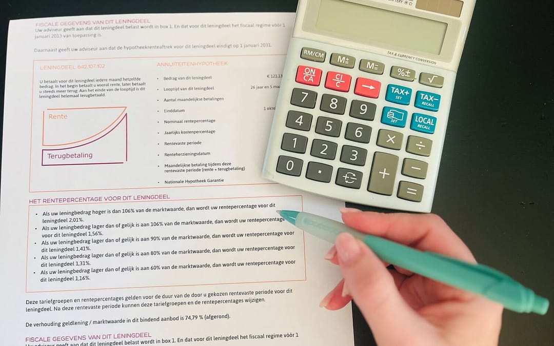 advies hypotheek
