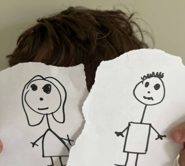 scheiden met kind